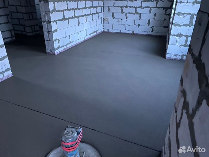 Механизированная стяжка пола