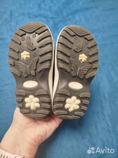 Сапоги зимние детские 23