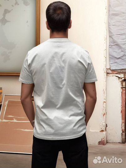 Белая футболка Hugo Boss мужская