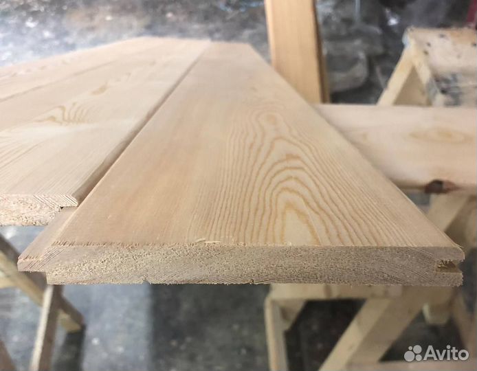 Вагонка штиль из лиственницы сорт Экстра 14х115мм