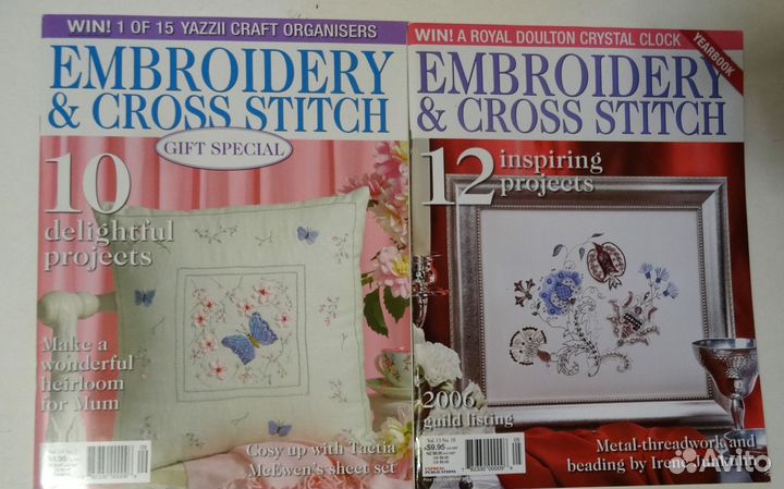 Австралийский журнал Embroidery & Cross Stitch