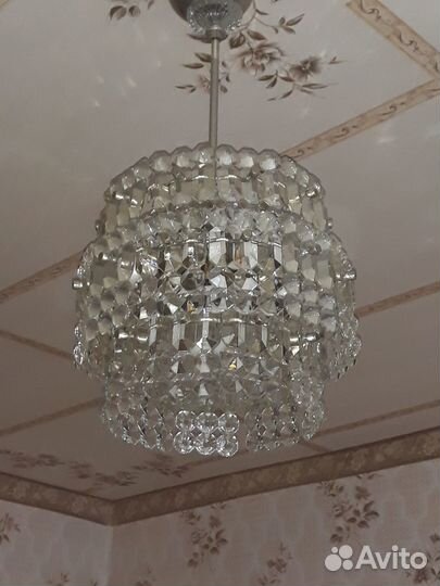 Хрустальная люстра СССР