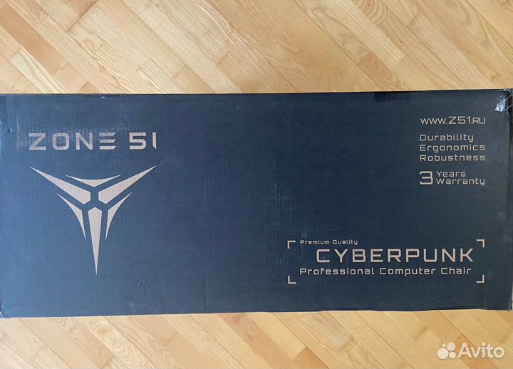 Кресло компьютерное игровое zone 51 Cyberpunk BG