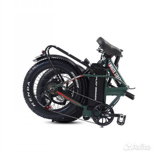 Электровелосипед white siberia slav PRO 1000W