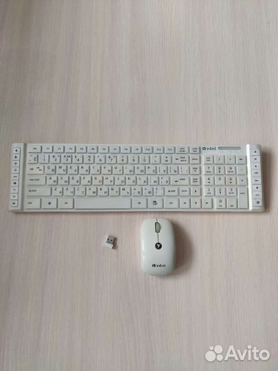 Беспроводная клавиатура и мышь Intro cw203sm