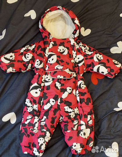 Зимний комбинезон для девочки