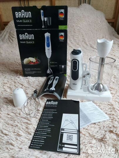 Продаю блендер braun Multi Quick3, новый