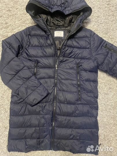 Куртка демисезонная удлиненная для мальчика