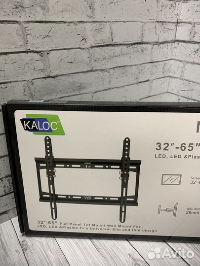 Кронштейн для телевизора с наклоном, 32-65дюймов