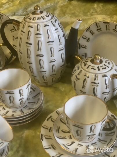 Кофейный сервиз лфз 66 г Вязанки Стрекоза вфз