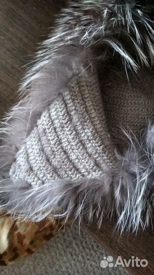 Шапка из чернобурки