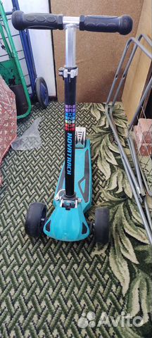 Самокат детский трехколесный бу