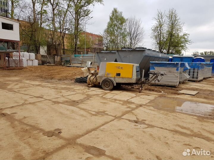 Аренда растворонасоса (пневмонагнетатель)