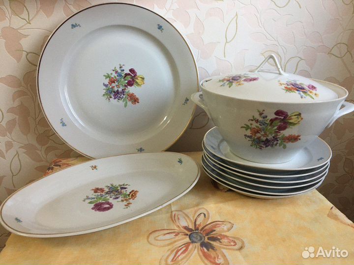 Столовые сервизы СССР