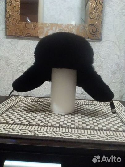 Меховая мужская шапка