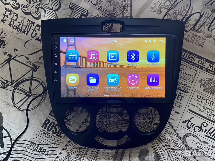 Андроид магнитола Шевроле Лачетти