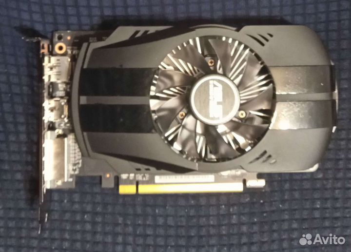 Видеокарта asus rx550 2gb