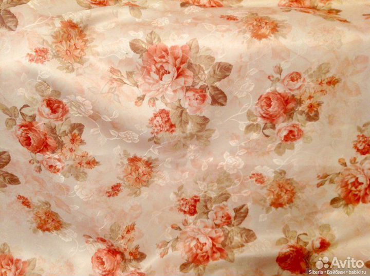 Атлас-жаккард отрезы