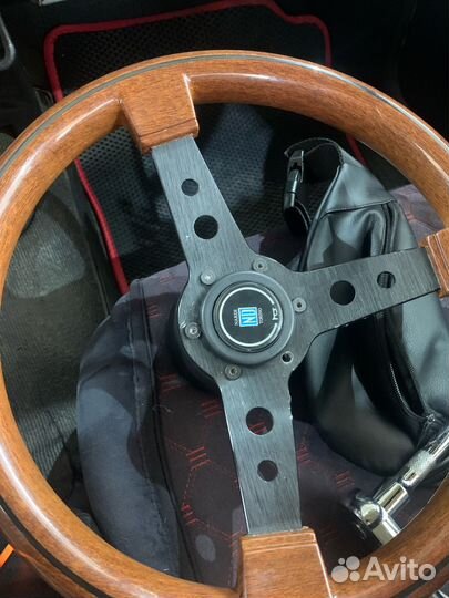 Руль nardi дерево