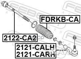 Тяга рулевая ford mondeo ca2 2007- 2122-ca2 Febest