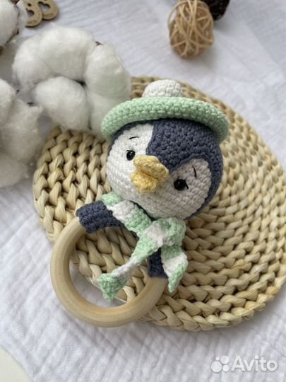 Вязаные погремушки