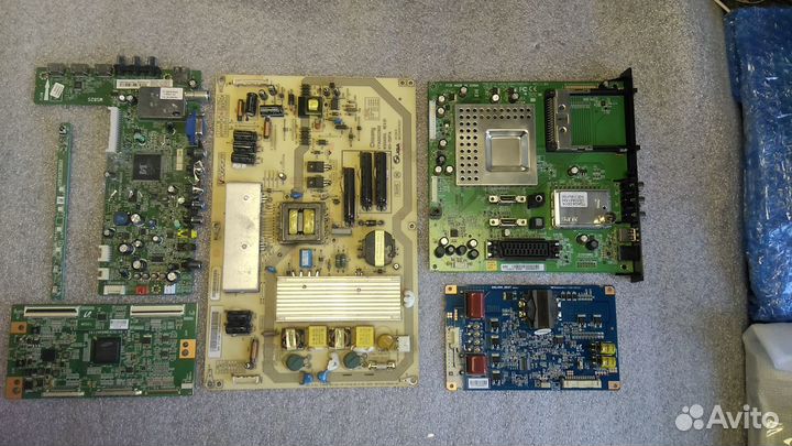 Платы и блоки ЖК тв BBK, dexp, telefunken, amcv