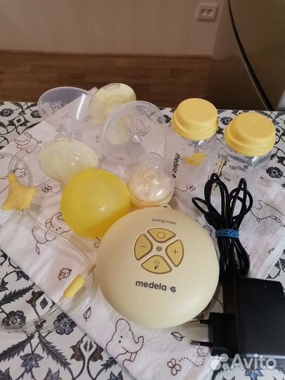 Молокоотсос электрический двойной medela