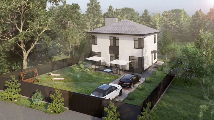 Дом 186 м² на участке 6 сот.