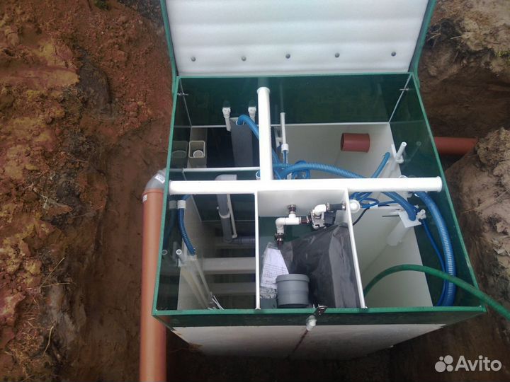 Септик Green переливной