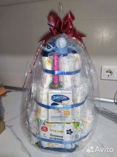 Торт из памперсов