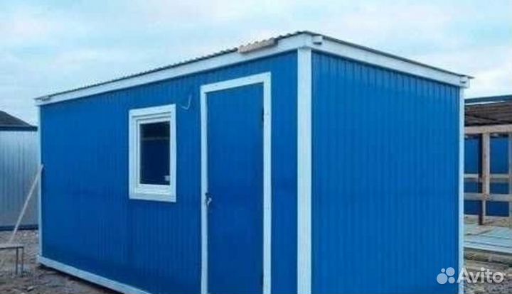 2,4*5,0м) Бытовка из сэндвич панелей