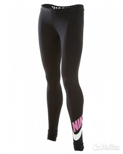 Nike Women's Leg-A-See Logo Legging Black/Red