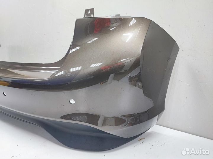 Бампер задний nissan tiida C13 2015-2018 коричневы