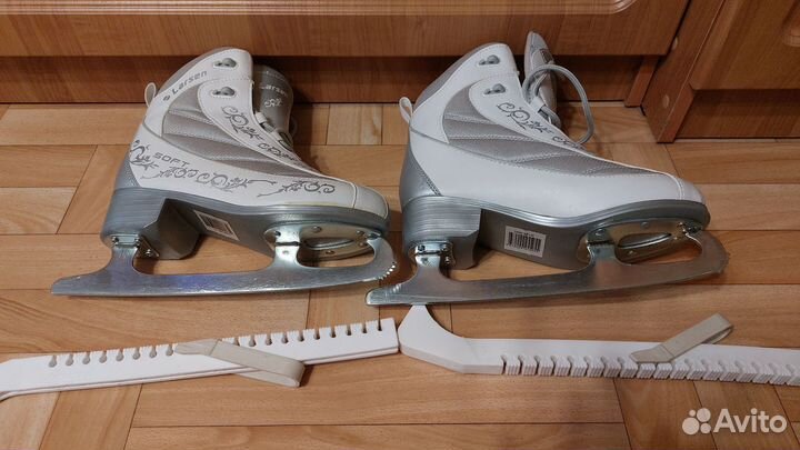 Коньки фигурные larsen soft размер 39