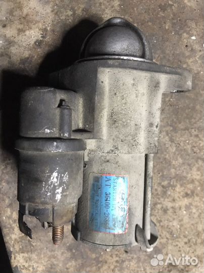 Стартер на kia rio 2