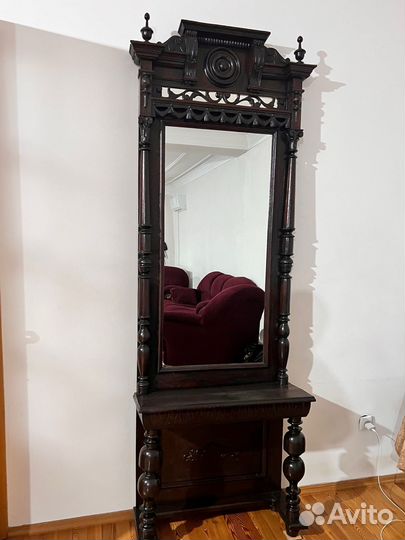 Зеркало старинное напольное
