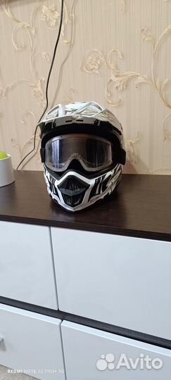 Мотошлем кроссовый