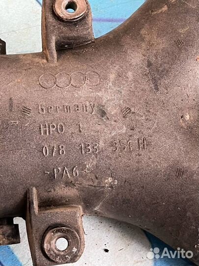 Патрубок воздуховод двс 078133351H