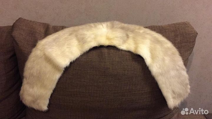 Воротники меховые из норки. Новые