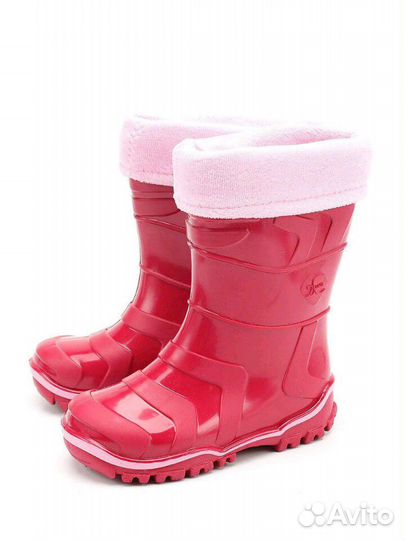 Сапоги резиновые р.23-38