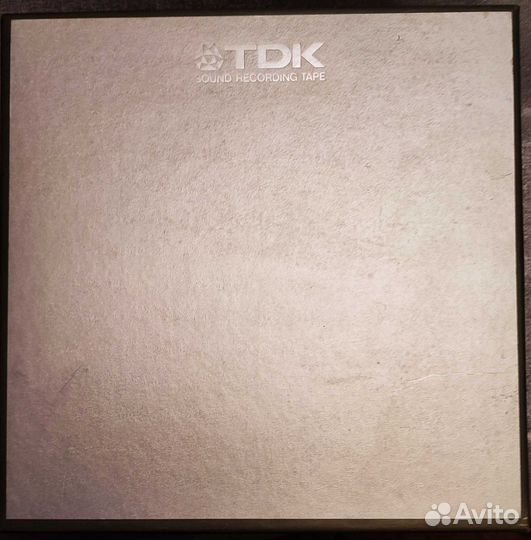 Катушка магнитофонная бобина №27 TDK алюминиевая