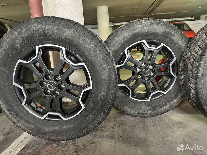 Колеса на mercedes x-класс