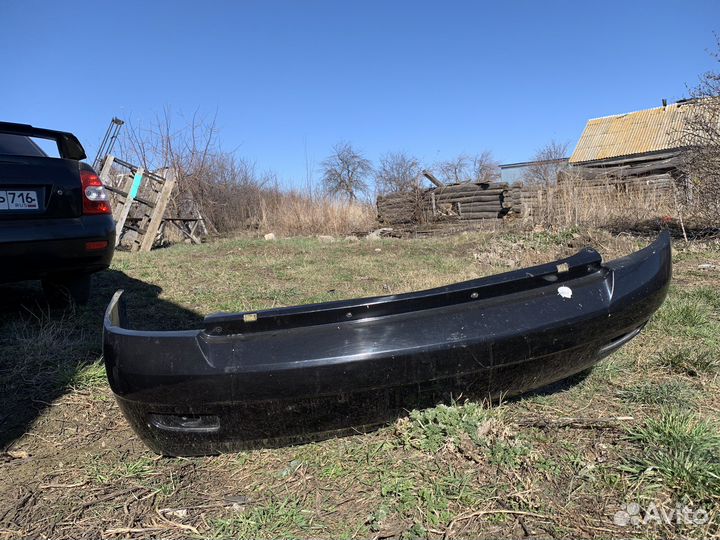 Задний бампер priora седан
