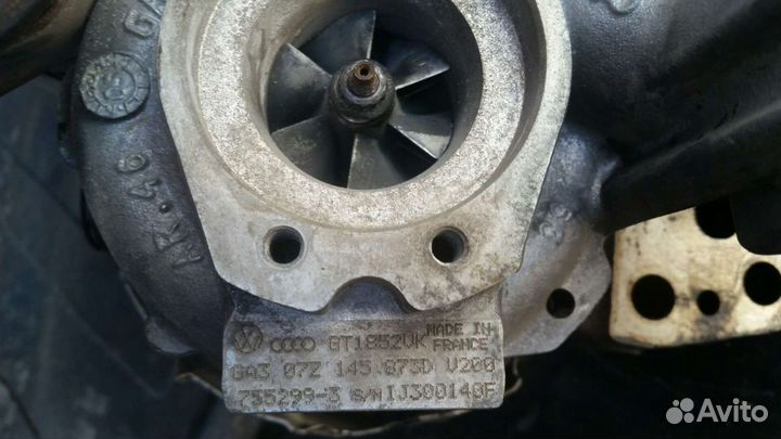 Турбина Туарег Фаэтон V10 AYH