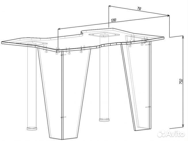 Компьютерный стол (Игровой)