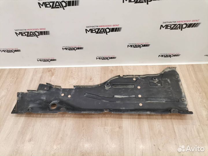 Защита днища левая Mercedes X164 GL 164