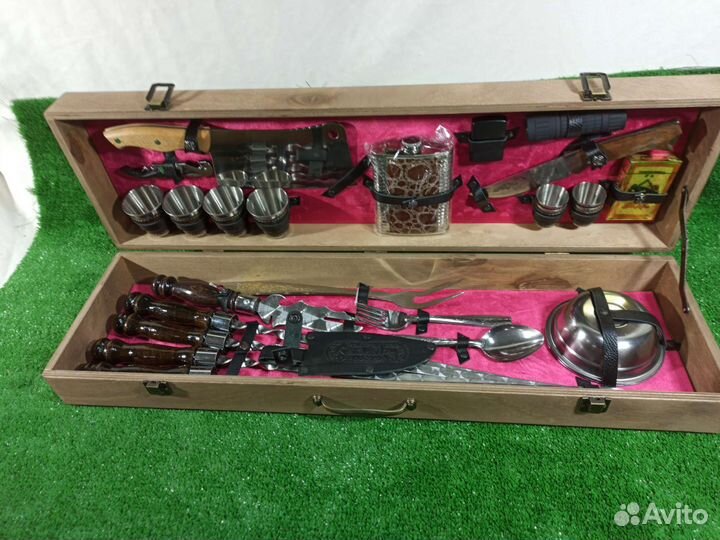 Набор для шашлыка в кейсе