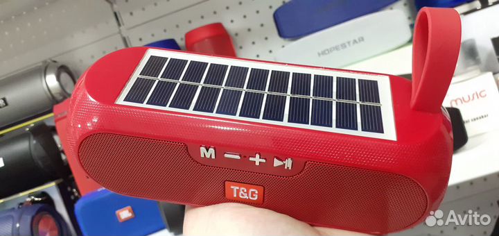 Колонка Tg с солнечной панелью для природы супер