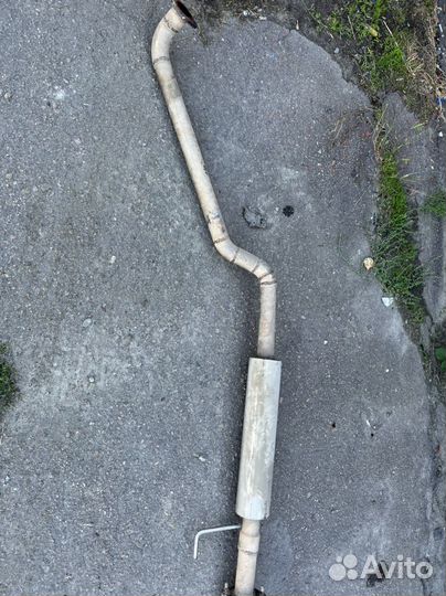 Приемная труба с резонатором nissan primera p12