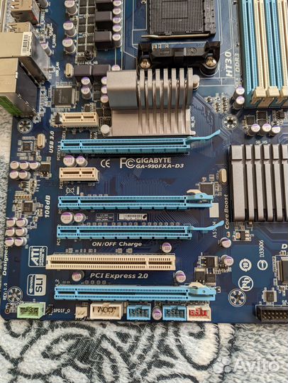 Gigabyte GA-990FXA-D3 AM3+ чипсет 990FX